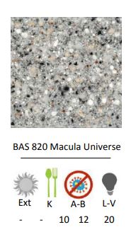 کورین باس 820 macula universe