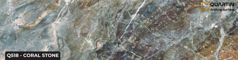 کوارتین - q518 - coral stone