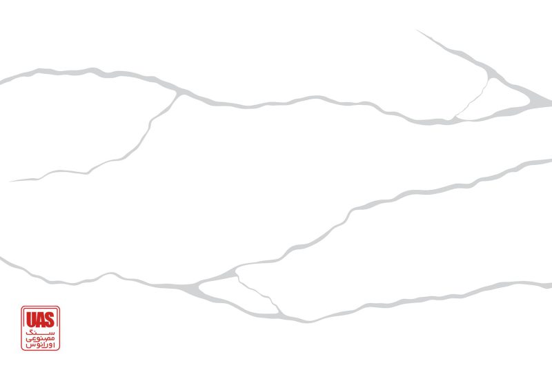 سنگ کورین اورانوس سفید رگه بلند طوسیML 702